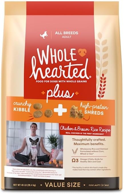 WholeHearted by Petco Plus Chicken & Brown Rice Recipe with Whole Grains Dry Dog
