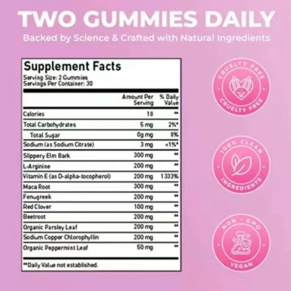 ProYoni Pheromone Gummies 60ct Mixed Berry, Boost Natural Pheromones From Within
