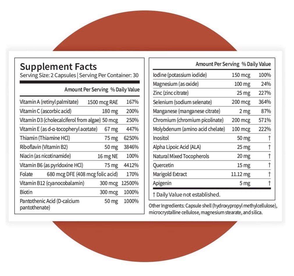 3 Pack Pattern Wellness Multivitamin Energy & Wellness Support for Women & Men