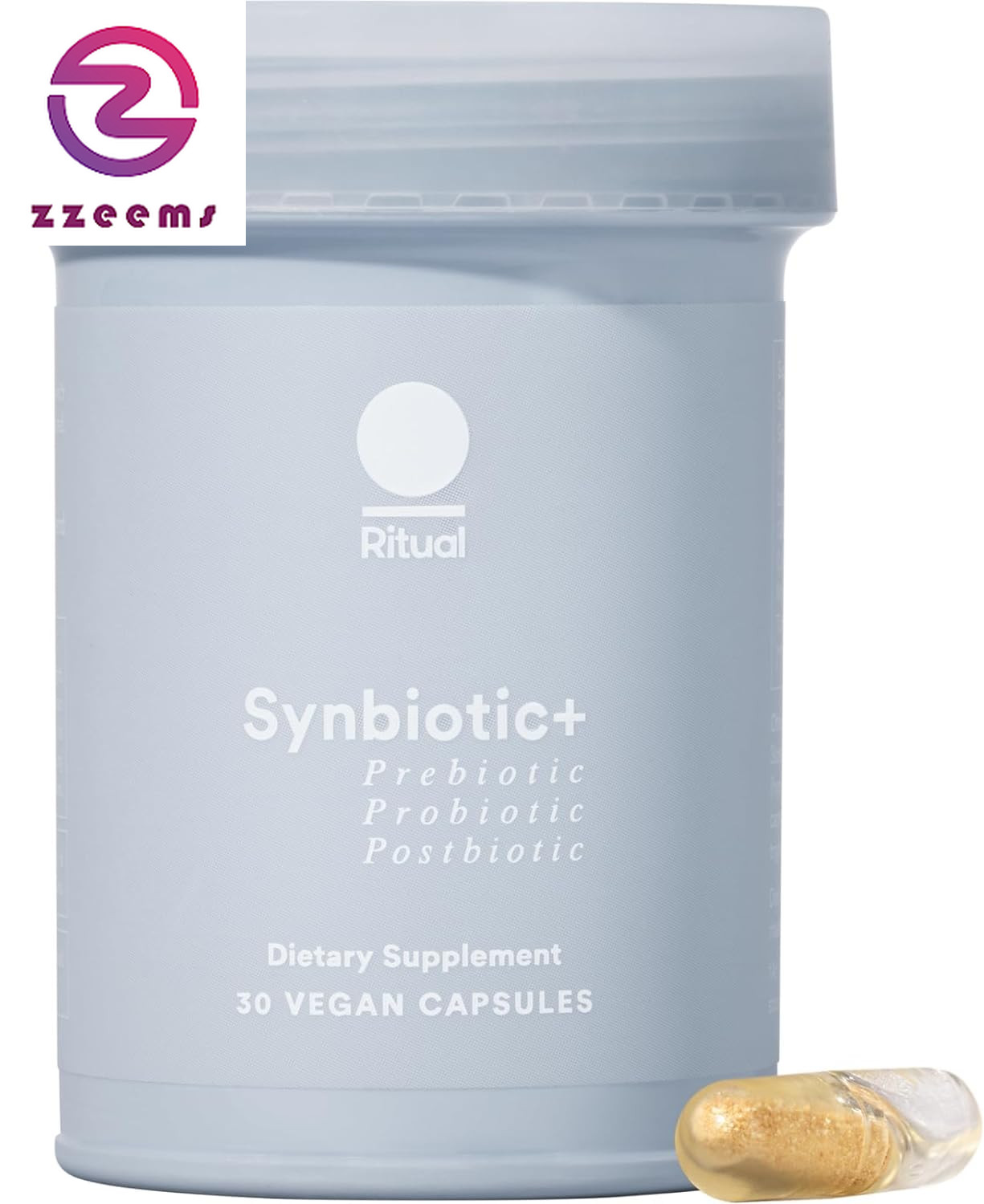 Synbiotic+ Prebiotic, Probiotic, Postbiotic, 3-In-1 Formula for Gut and Digestiv