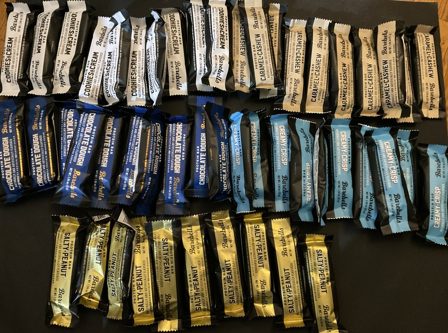 Barebells Premium PROTEIN BAR Chocolate 5 Assorted Variety 50 Ct.
