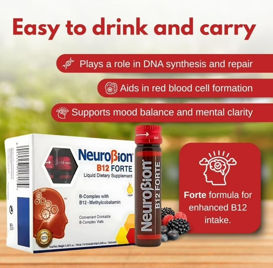 Neurobion NEF1 B12 Extra Forte Vitamin B12 10 000 Mcg – Pack of 10