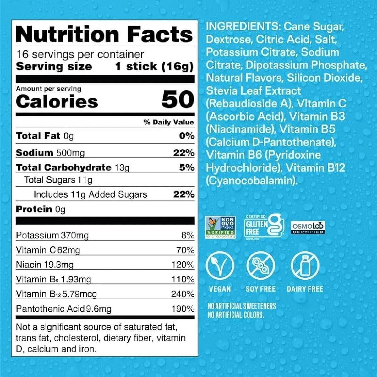 Liquid I.V. Hydration Multiplier Orange Vanilla Dream 16 Servings