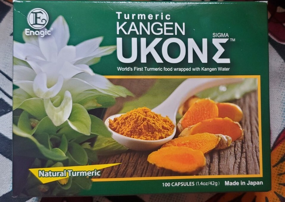 Enagic Turmeric Kangen Ukon Organic Multivitamins Vegeterian Capsules – 100…