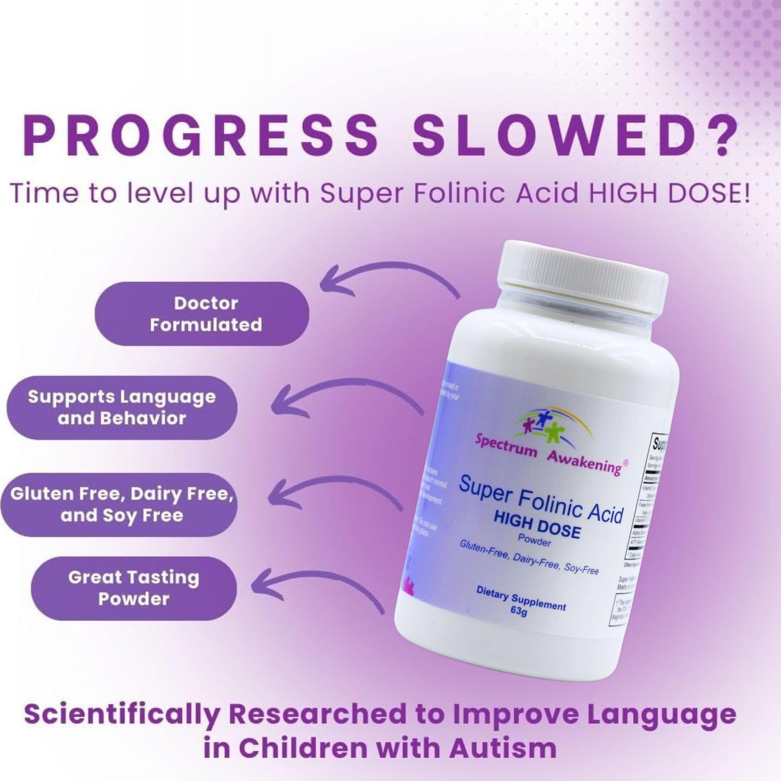 Full-Spectrum Awakening Folinic Super Acidity Top-Quality Powder Fine Dose Su…