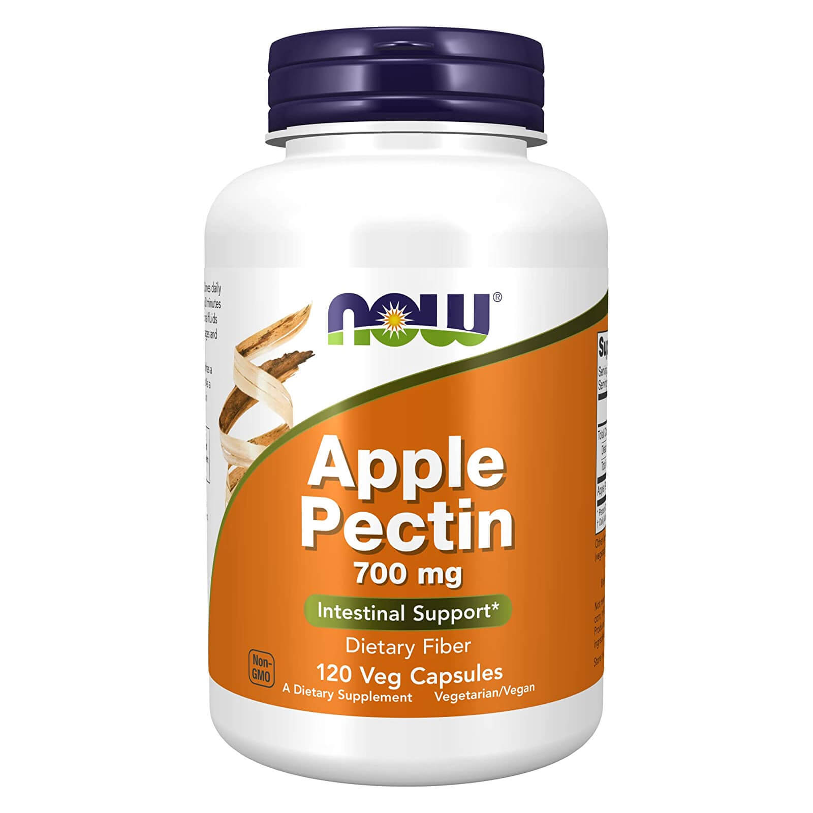 NOW FOODS Apple Pectin 700 mg – 120 Veg Capsules