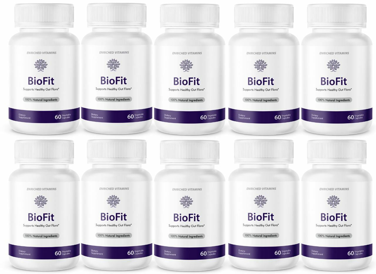 (10 PACK) BioFit Probiotic Pills Official (2023 Formula) Weight Loss Supplement