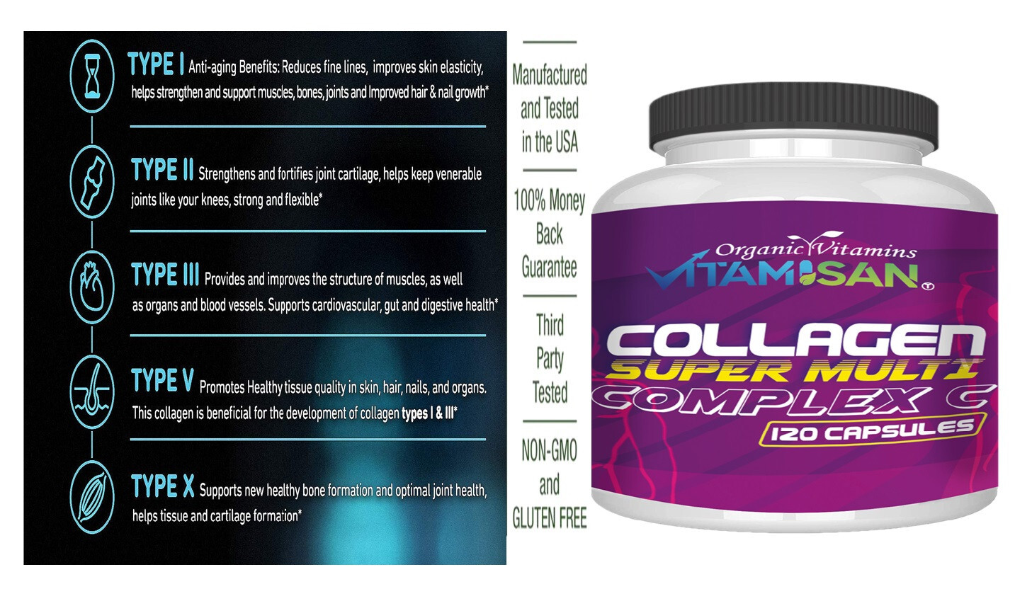 4 Hydrolized Collagen, Vitamin C CAPS, hidrolizado, colageina 10, colageno 480 c