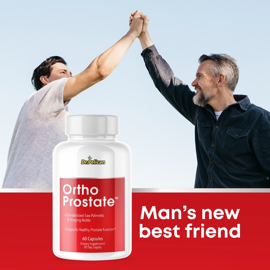 Ortho Prostate- Support Supplement for Men – Urinary & Bladder Health-4 Bottles
