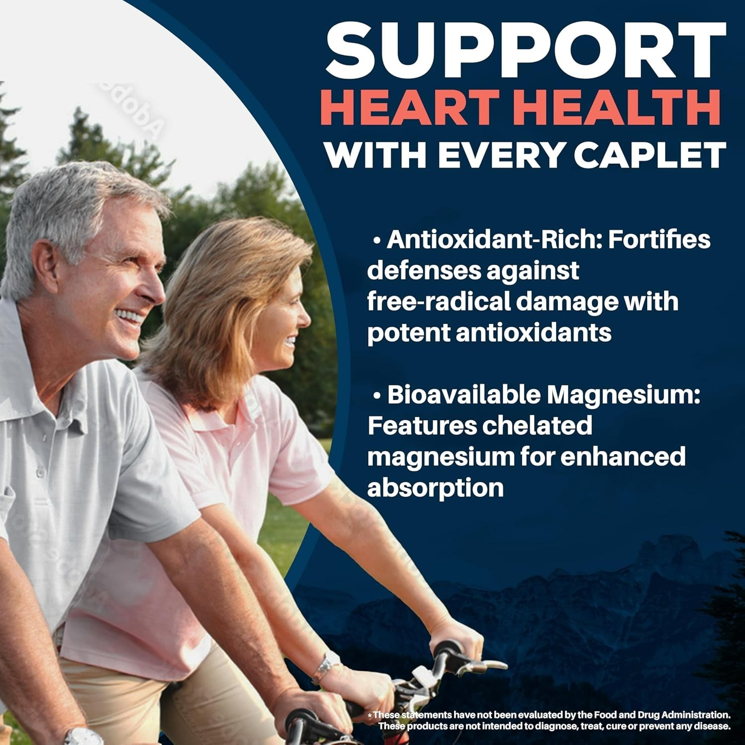 Ayush Carditone Heart Health Supplement – Natural BP Support – 60 Caplets