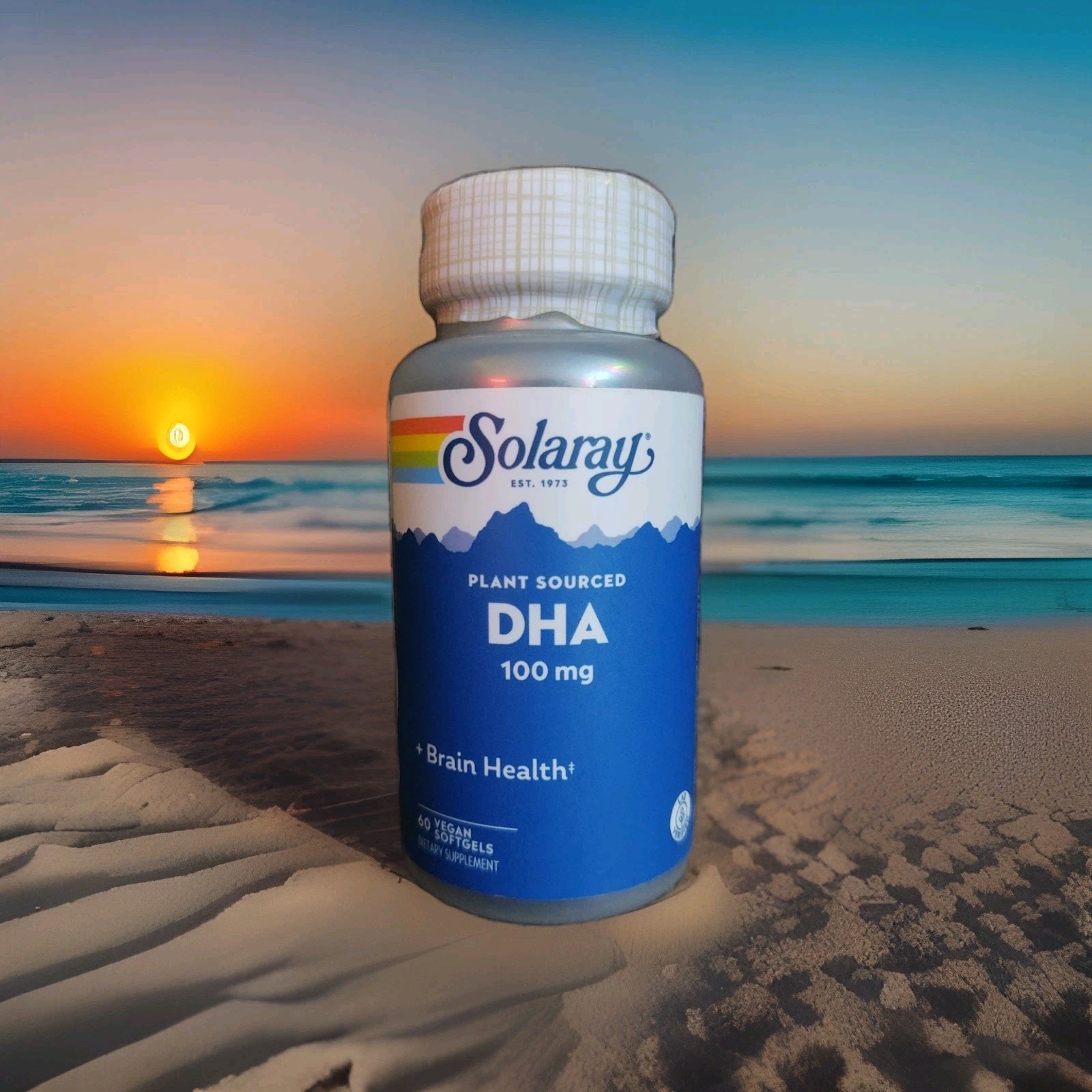 Solaray DHA Neuromins 100mg 60 Softgel Exp 03/2026