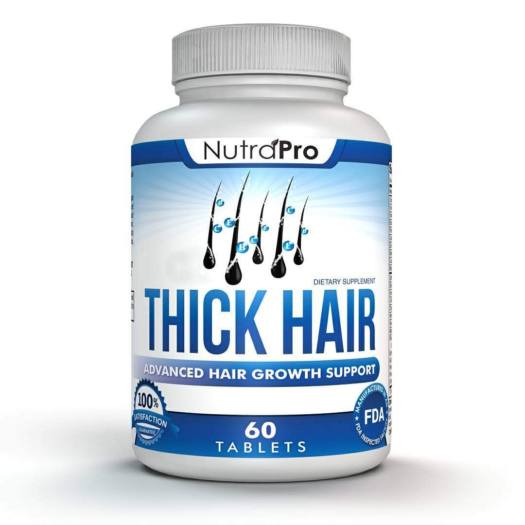 Thick Hair Growth Vitamins – Anti Hair Loss DHT Blocker
