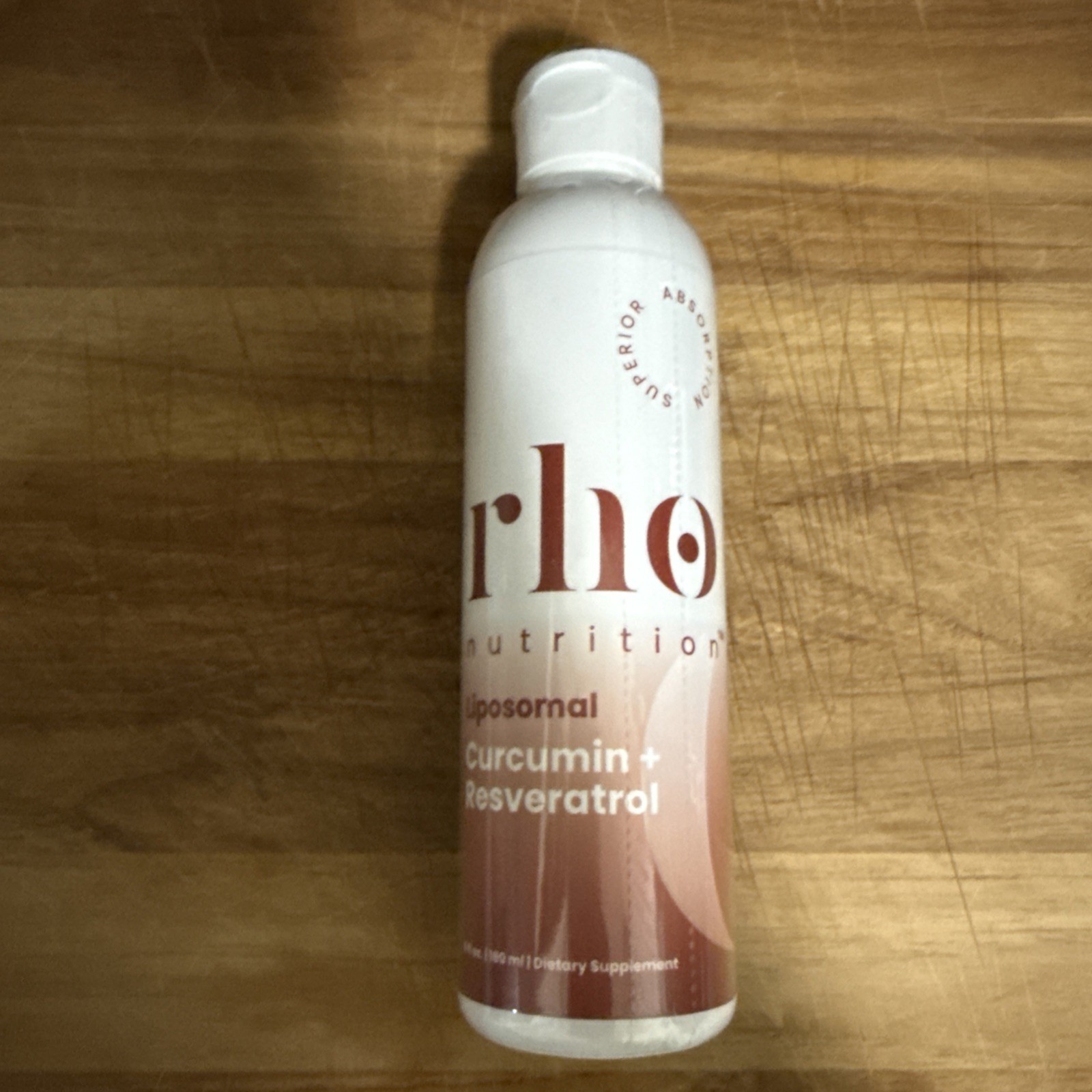 Rho Nutrition Liposomal Curcumin + Resveratrol – Promotes Joint Comfort 6oz new