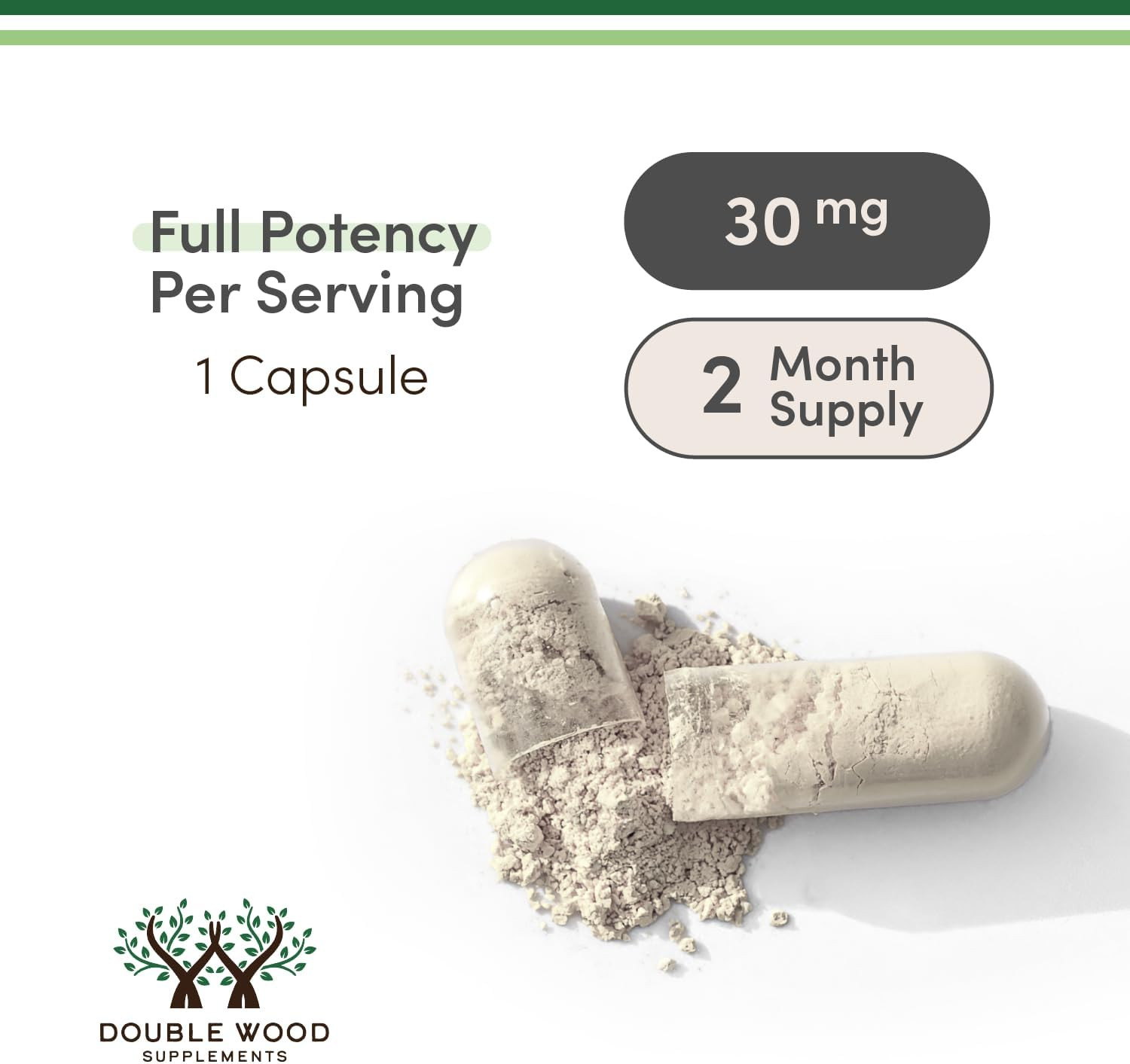 Ergothioneine Supplement (EGT) 30Mg of Pure, Plant-Based L-Ergothioneine per Cap