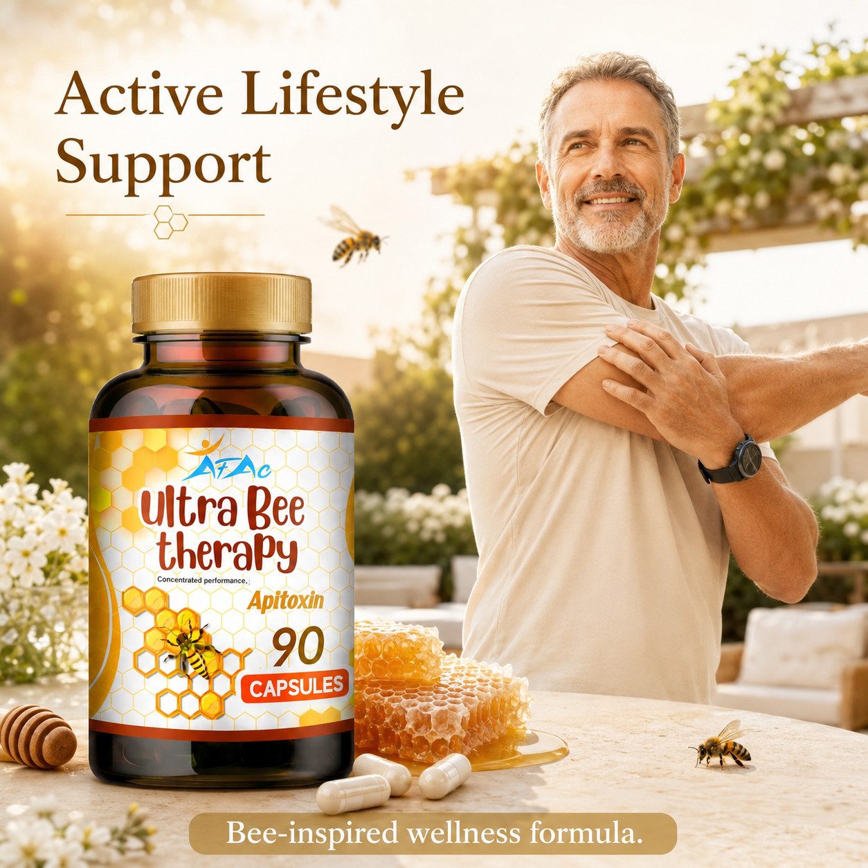 NATURAL PREMIUM BEE anti-inflammatory Miracle Arthritis support Relief Abee Ther