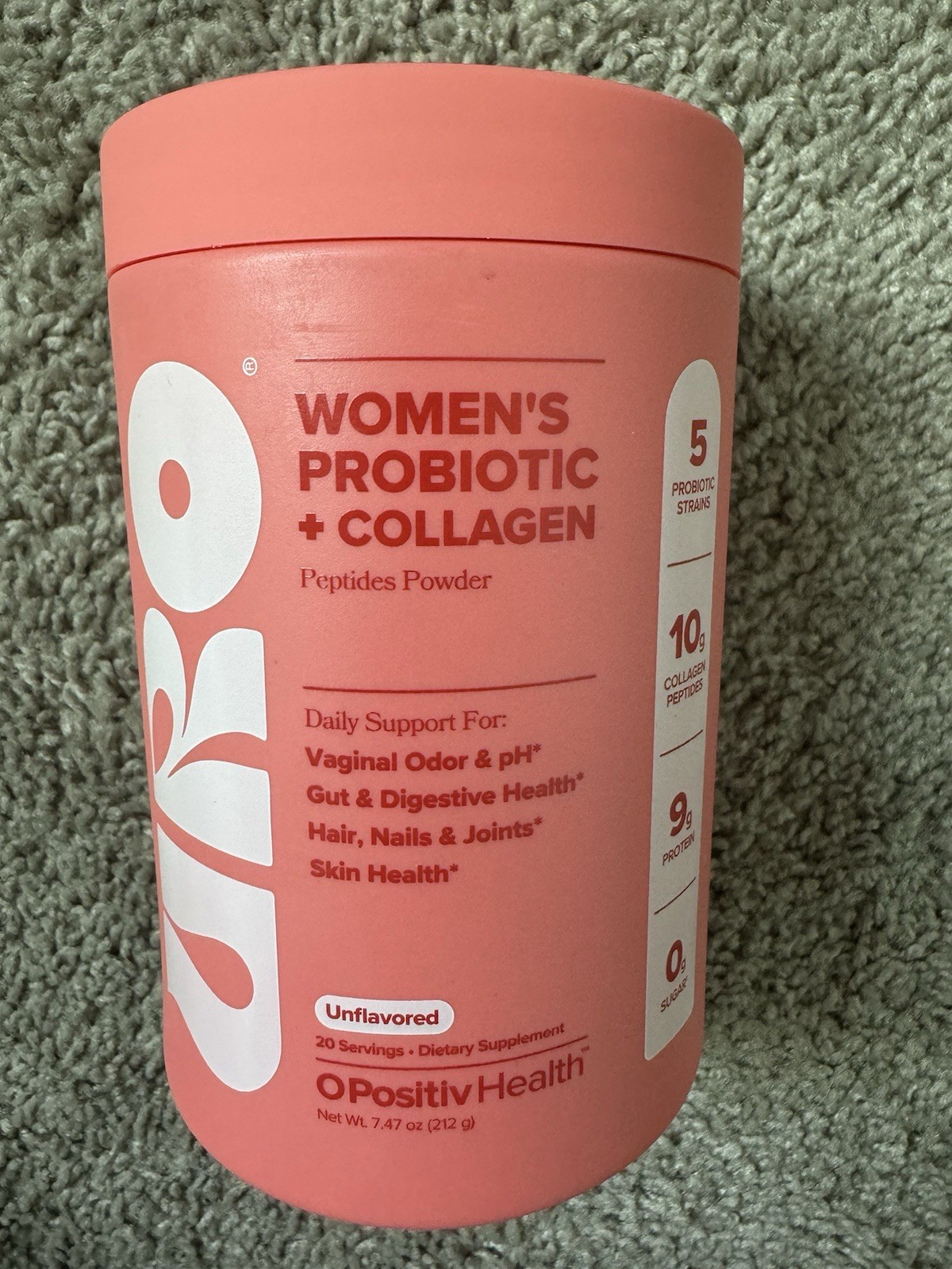 Uro Women’s Probiotic + Collagen Peptides Powder