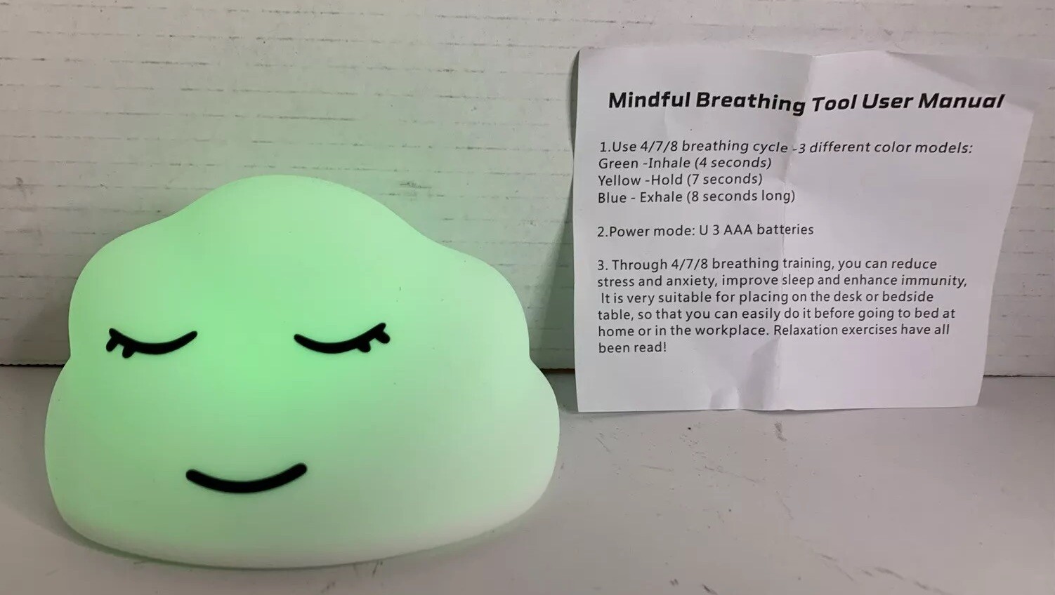 Mindsight ‘Breathing Cloud’ Guided Visual Meditation Tool for Mindfulness. New