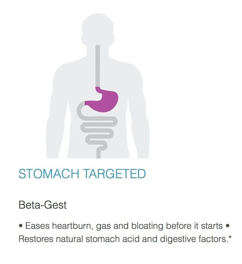 NeoLife Beta-Gest Digestive Aid | All Natural Acid Reflux & Indigestion Support