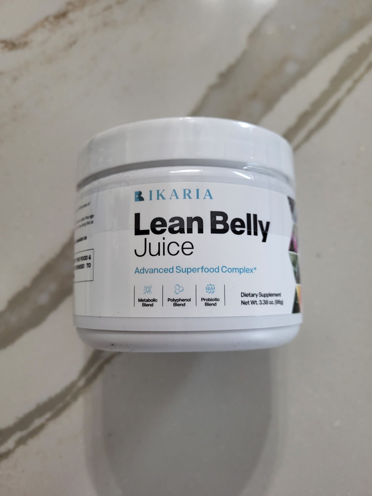 Ikaria Lean Belly Juice Powder Dietary Supplement 3.38 oz Sealed 09/2024