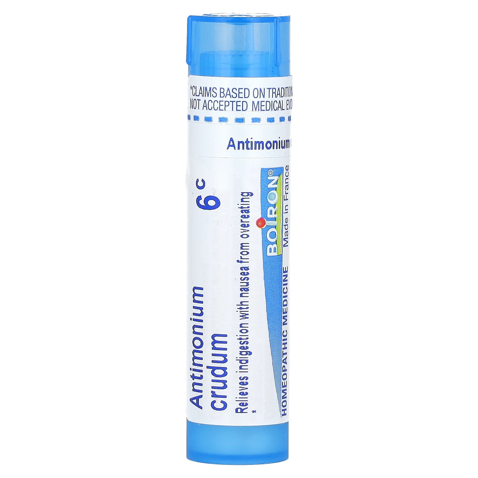 Antimonium Crudum, 6C, Indigestion Relief, Approx 80 Pellets