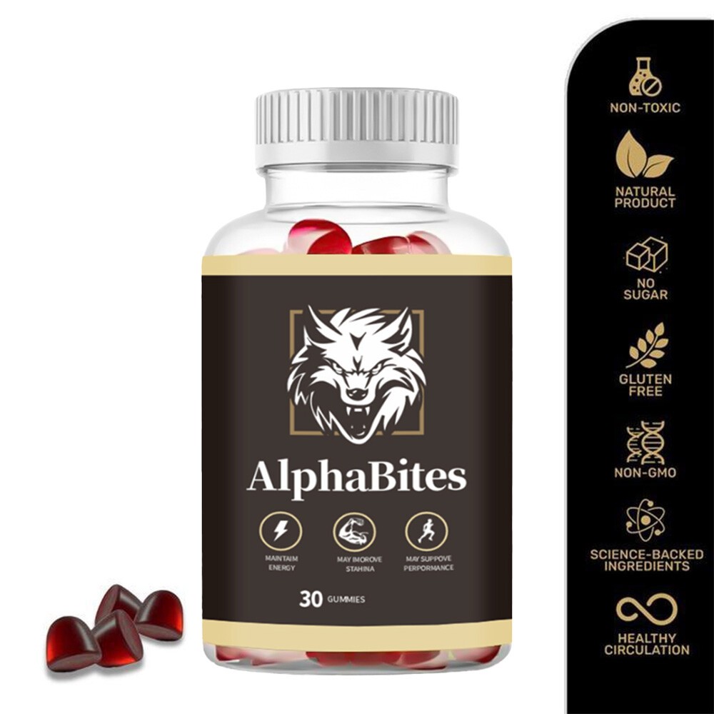 Alpha Bites Gummies AlphaBites Max Perdesigned formance Gummy (1~5 Month Supply)