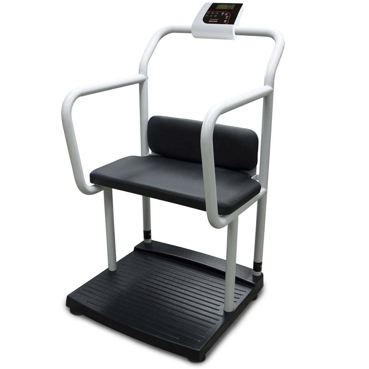 Rice Lake 133120 250-10-4 Bariatric Handrail and Chair Scale 1,000lb x 0.2lb BMI