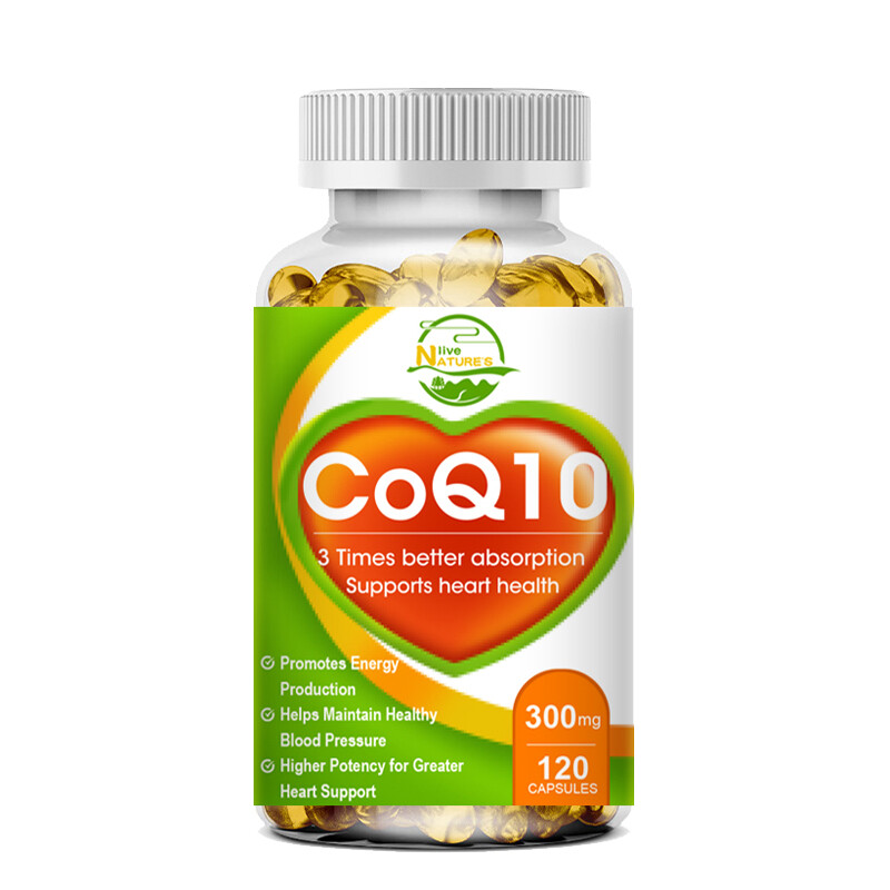 1/2/4Bottles CoQ10 Coenzyme Q-10 Coenzyme 300mg Caps Heart Health Energy Support