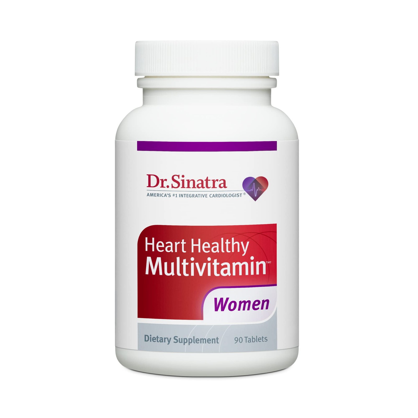 Dr. Sinatra Heart Healthy Multivitamin For Women Vitamin D 1000 Iu A B12 C E