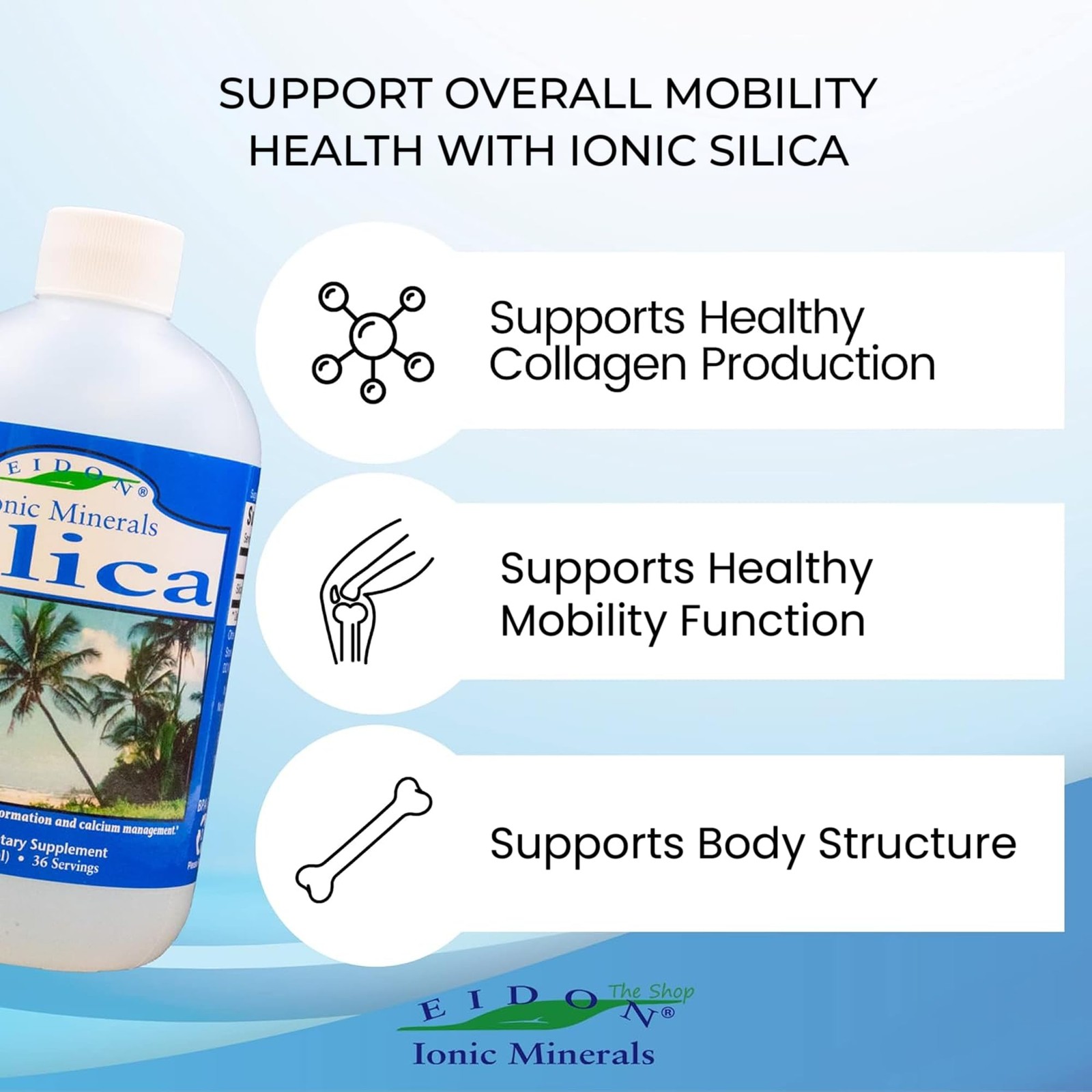 Eidon Ionic Minerals Eidon Liquid – For Skin And Nails