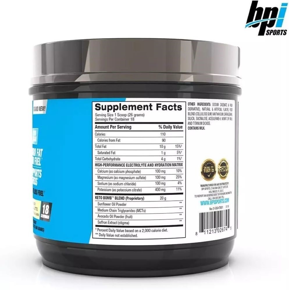 Lot of 4 BPI Sports KETO TEA ICED TEA 25 servings 01/24 Detox Support Burn Fat
