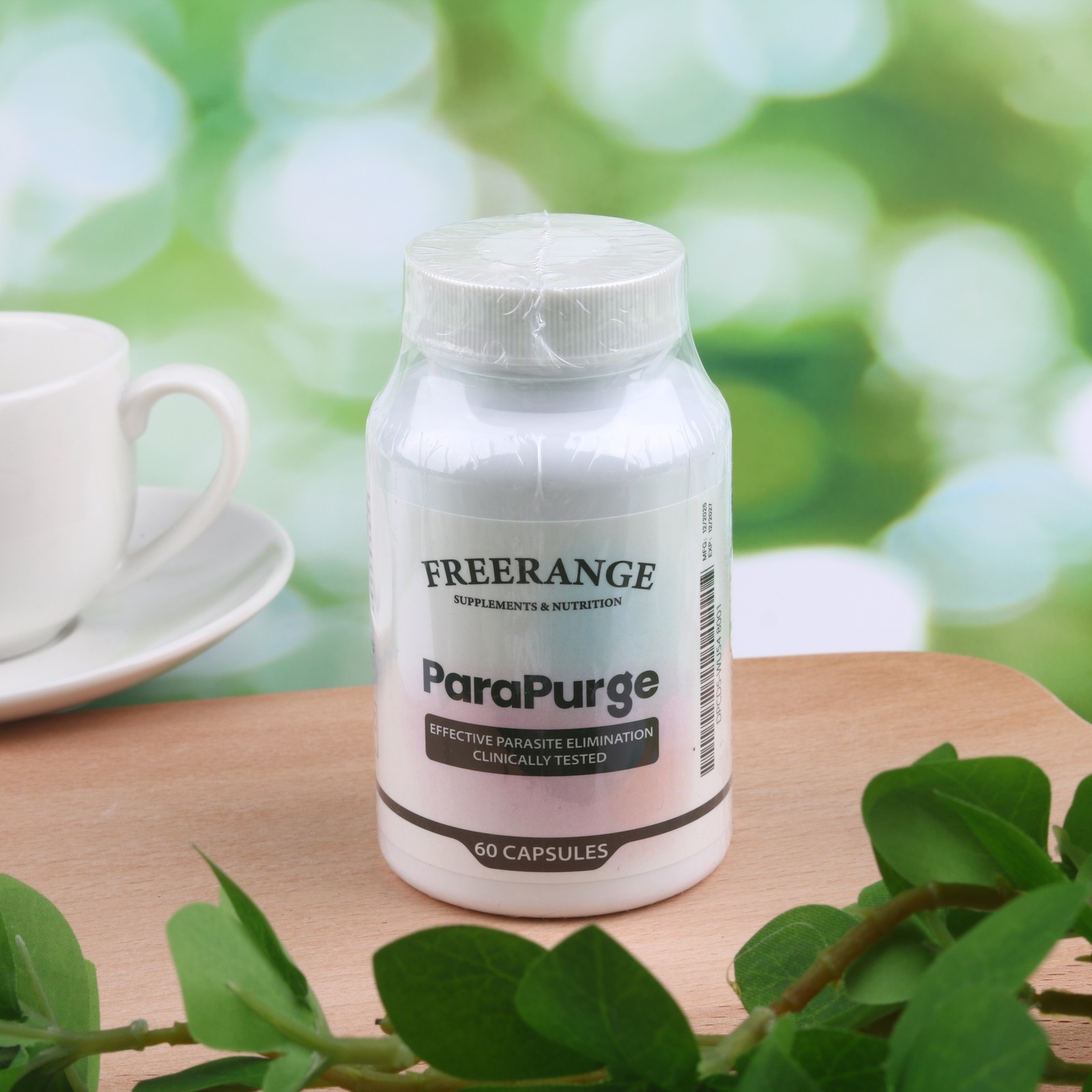 (1-3 pack) FreeRange ParaPurge Advanced Parasite Cleanser Para Purge Free Range-