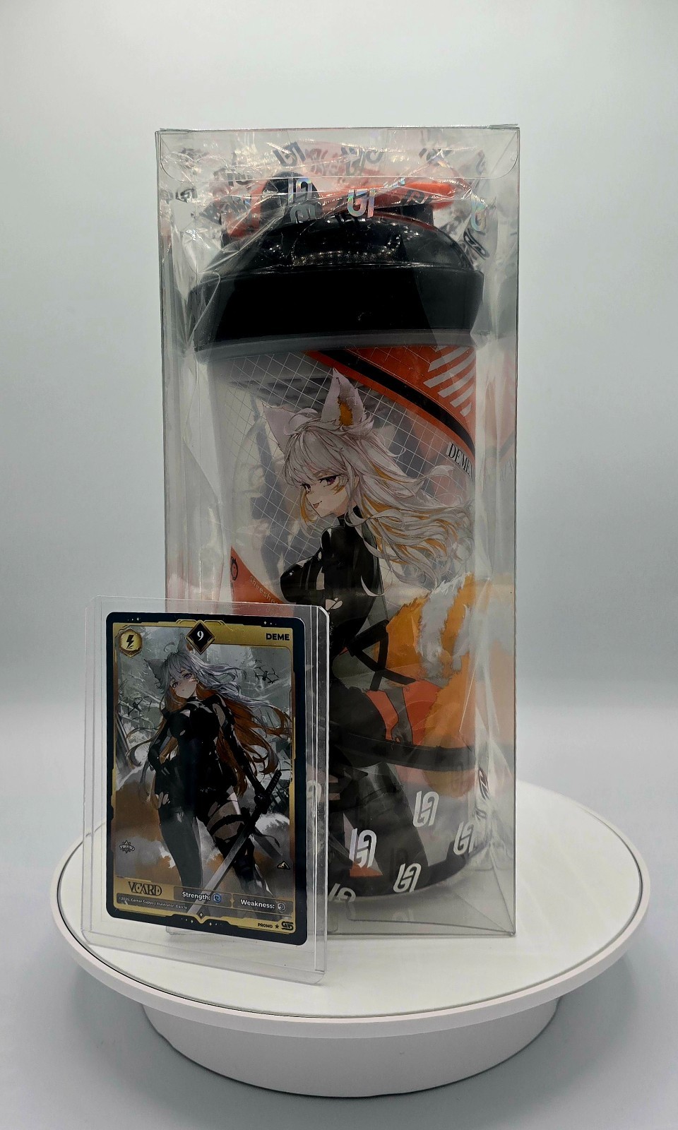 Gamersupps Creator Cups x Deme W/ Free Samples, 1x Promo VCard & 1x Display Case