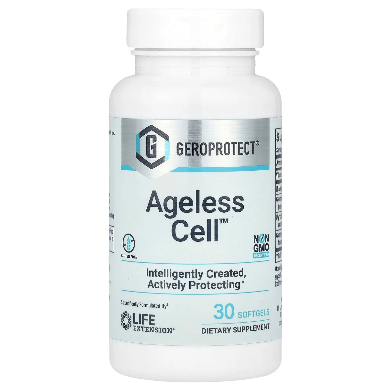 2 X Life Extension, GEROPROTECT, Ageless Cell, 30 Softgels
