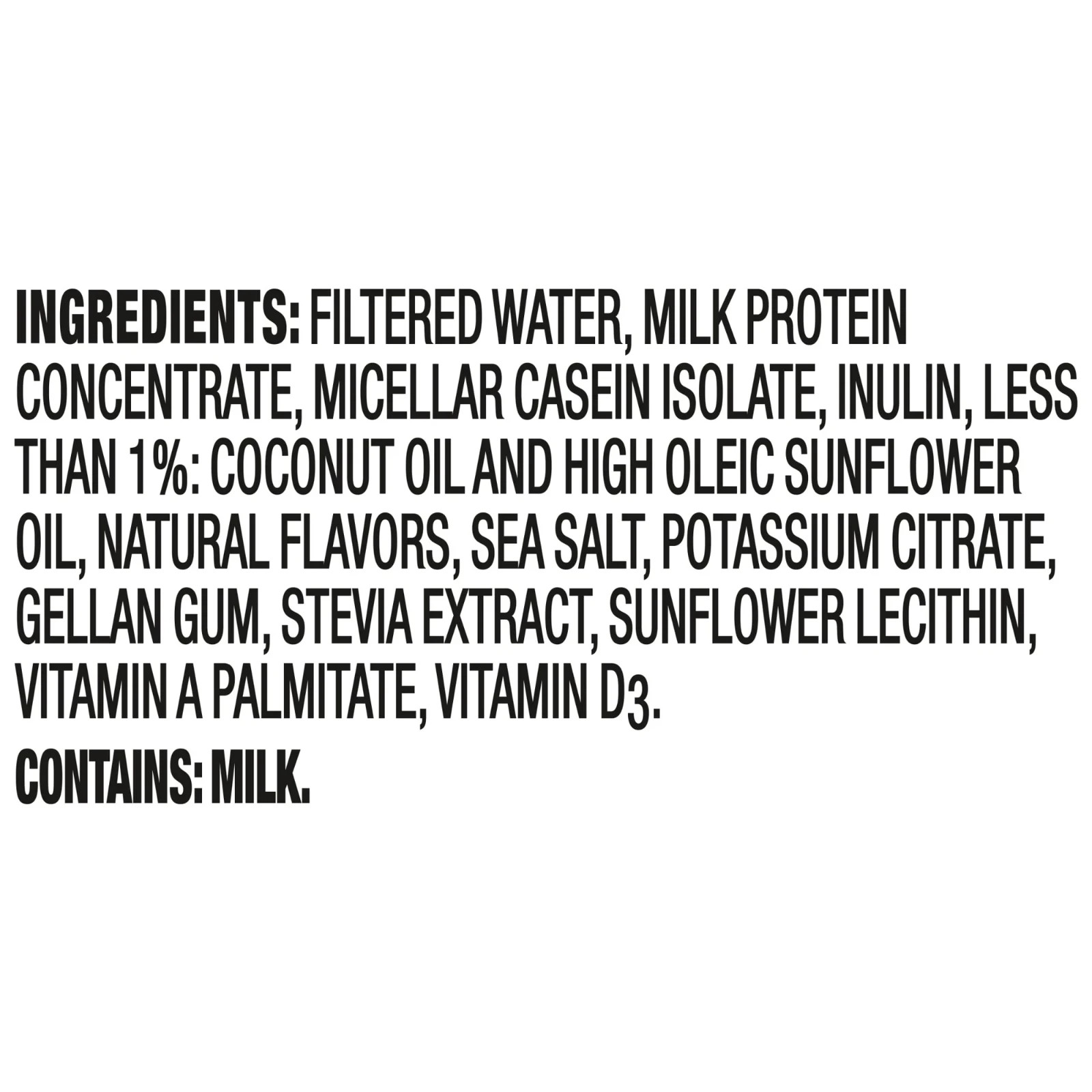Oikos Protein Shake, Shelf Stable, Salted Caramel, 30g Protein, 12 fl oz, 4 Coun