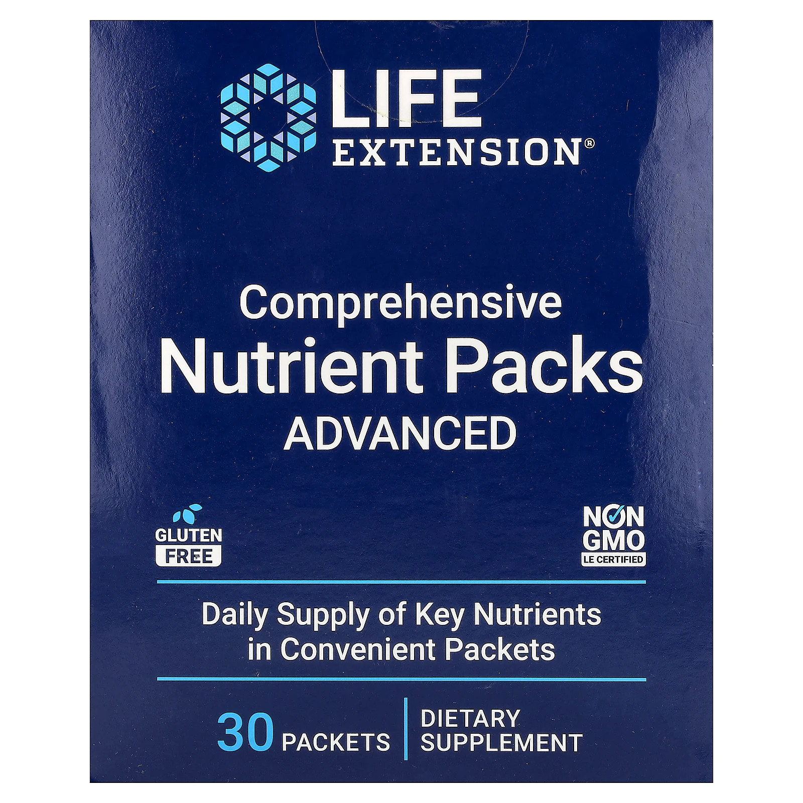 2 X Life Extension, Comprehensive Nutrient Packs, Advanced, 30 Packets