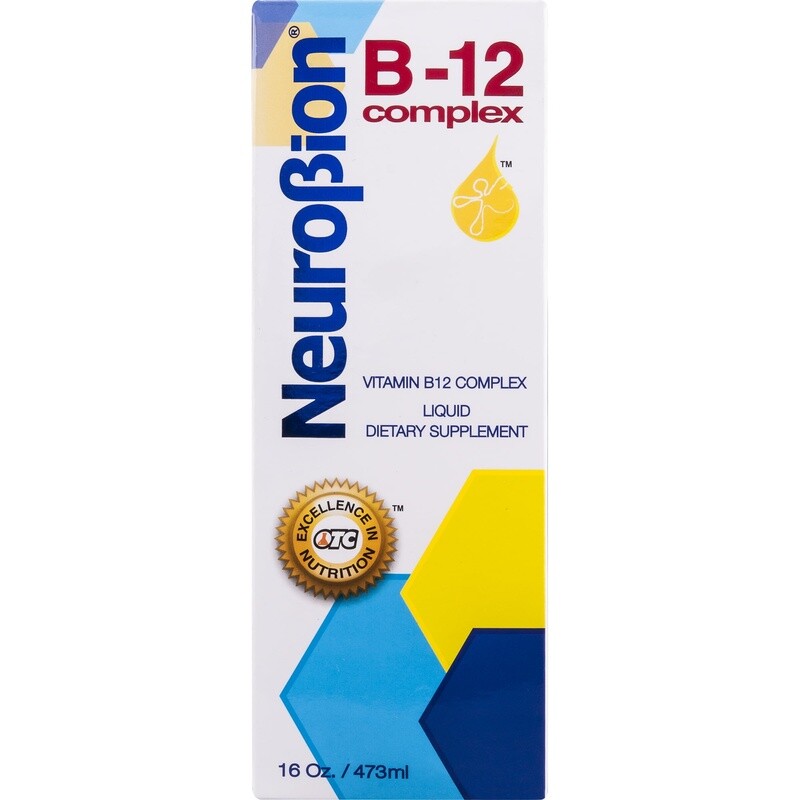 B12 Liquid Complex Energy Supplement Vitamin B Stress Immunity Boost 16oz New