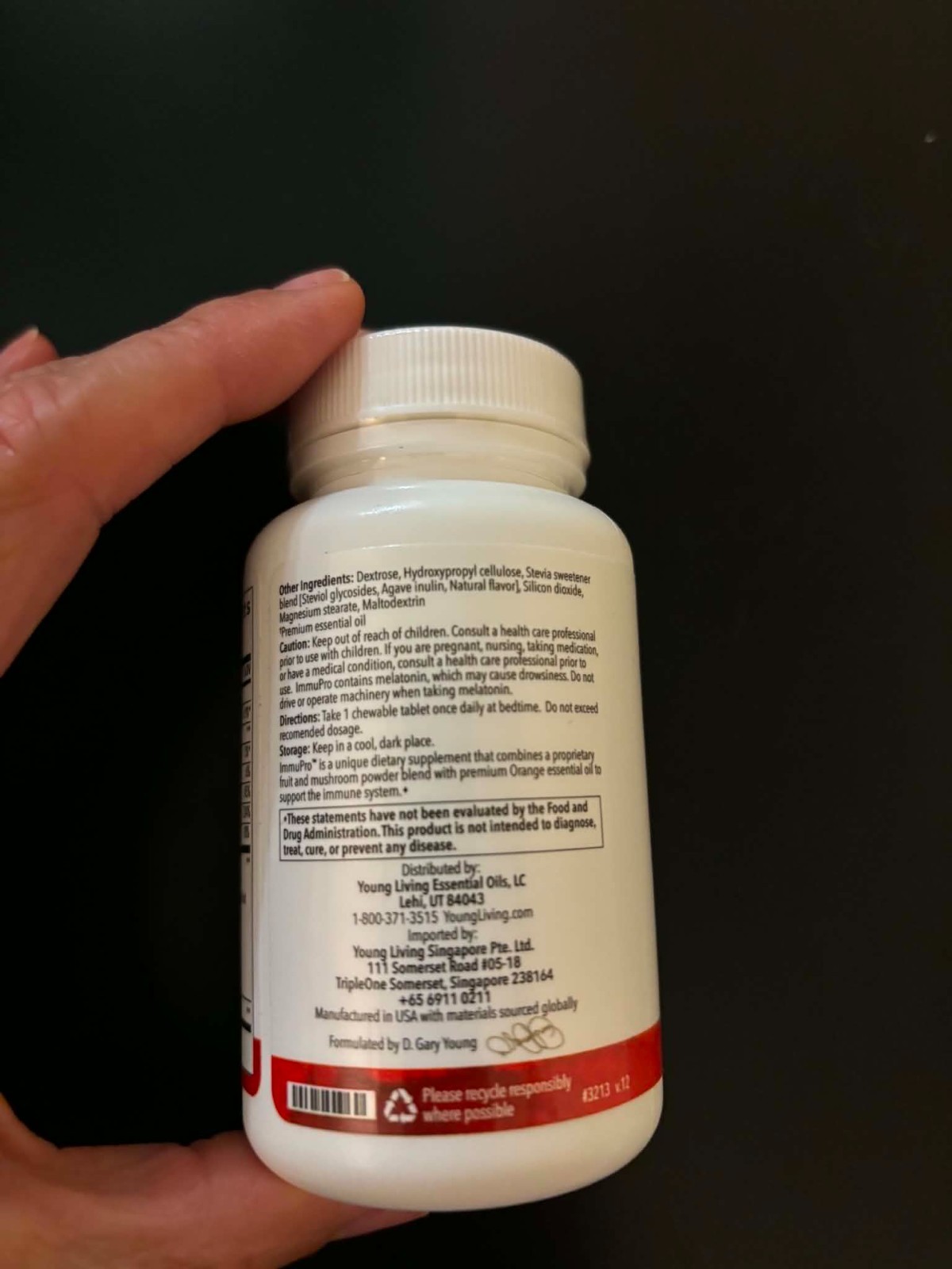 Young Living Immupro Supplement – 30 Count Chewable Tablets NEW & SEALED