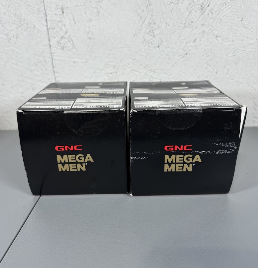 GNC Mega Men Performance and Vitality Vitapak Program 2 Pack 60 Total EXP 01/28
