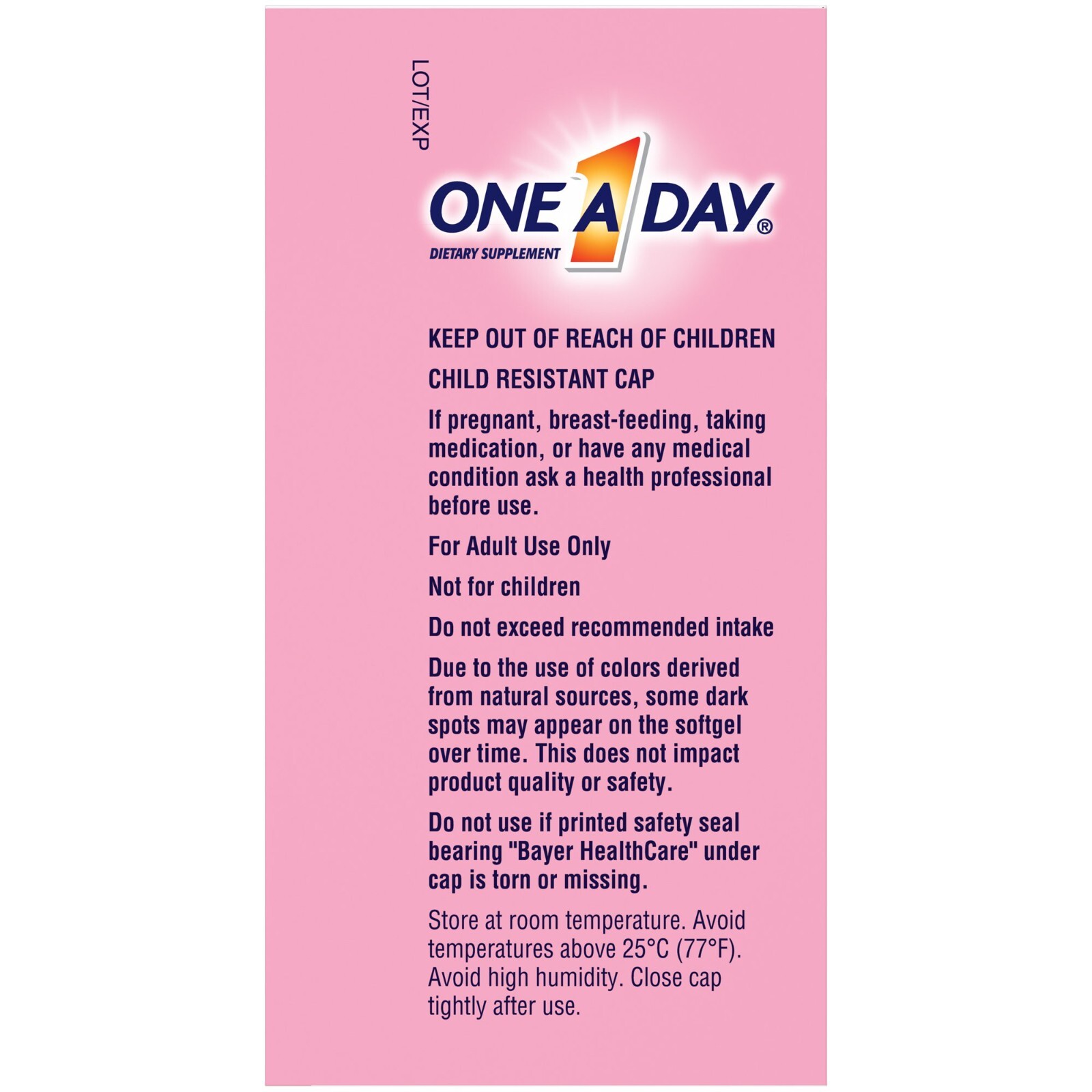 One A Day PRENATAL ADVANCED COMPLETE MULTIVITAMIN Brain Support 60+60 Softgels T