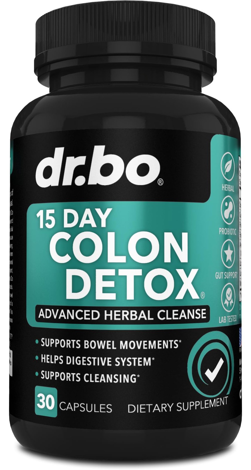 Colon Cleanser Detox for Weight Flush – 15 Day 30 Count (Pack of 1)