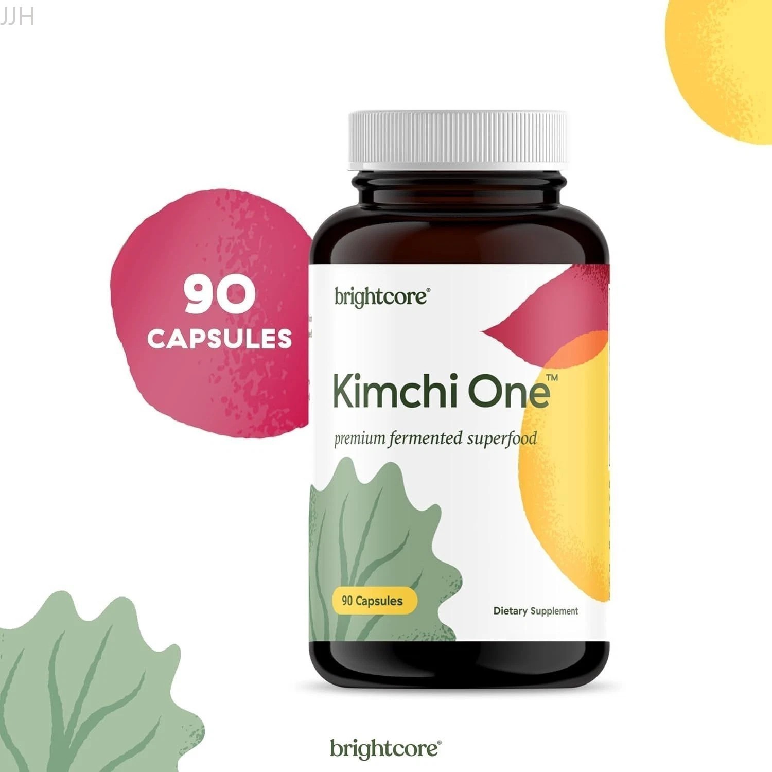Brightcore Nutrition Kimchi One Powder Softgels W/Probiotics Digestive Enzyme US
