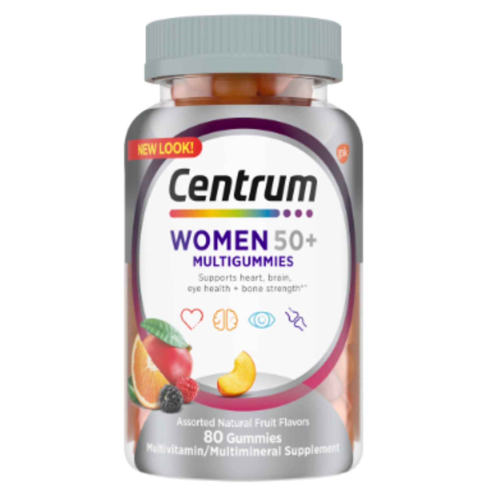 Centrum Women 50+ Multivitamin 80 Gummies – FREE SHIPPING! exp07/25