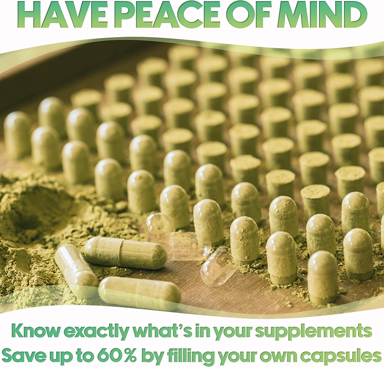 Size 0 Empty Vegan Capsules, 100 Count, Clear – DIY Veggie Pill Filling