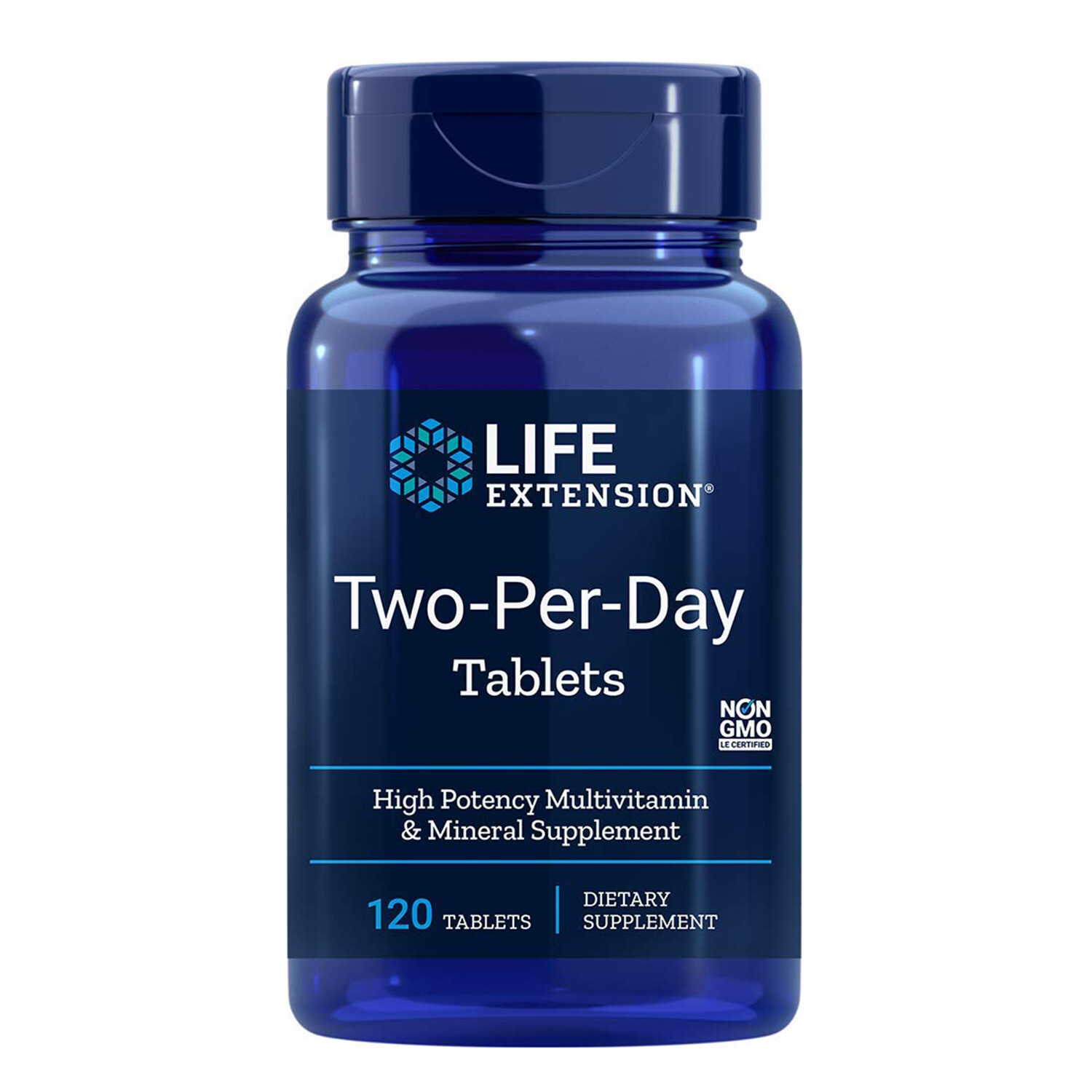 Life Extension Two-Per-Day Multivitamin & Mineral, 120 Tablets