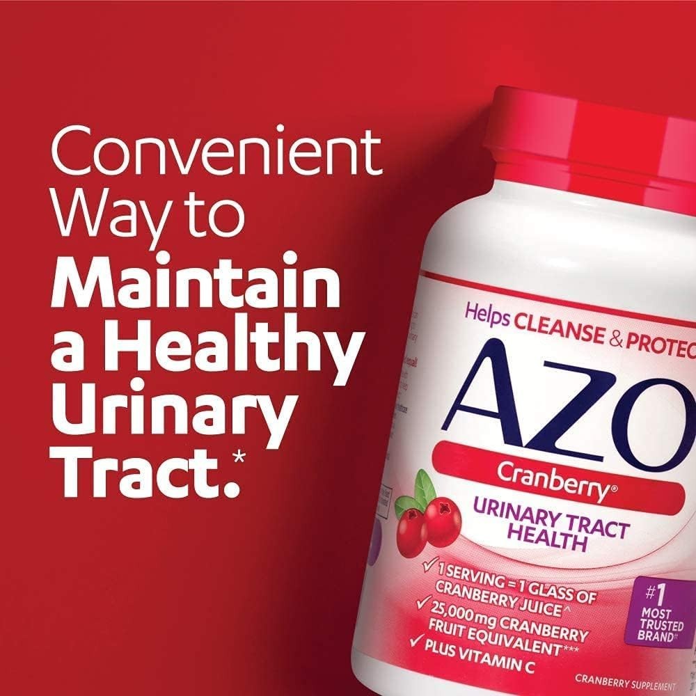 i-Health AZO Cranberry 50 Cplts Each (Pack of 4)