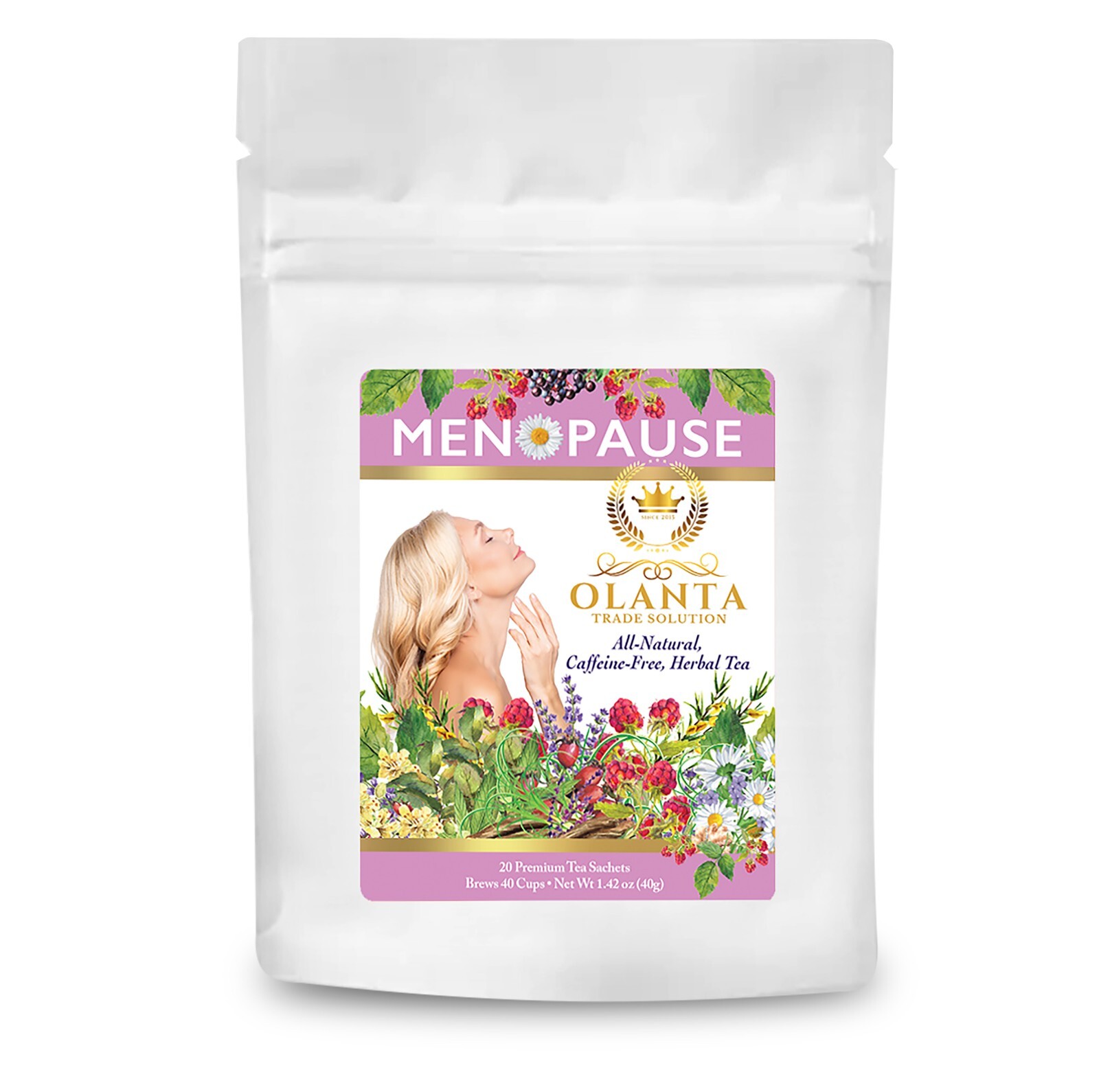 menopause formula MENOPAUSE HERBAL NATURAL TEA Red Clover, Eleuthero Root – 1P
