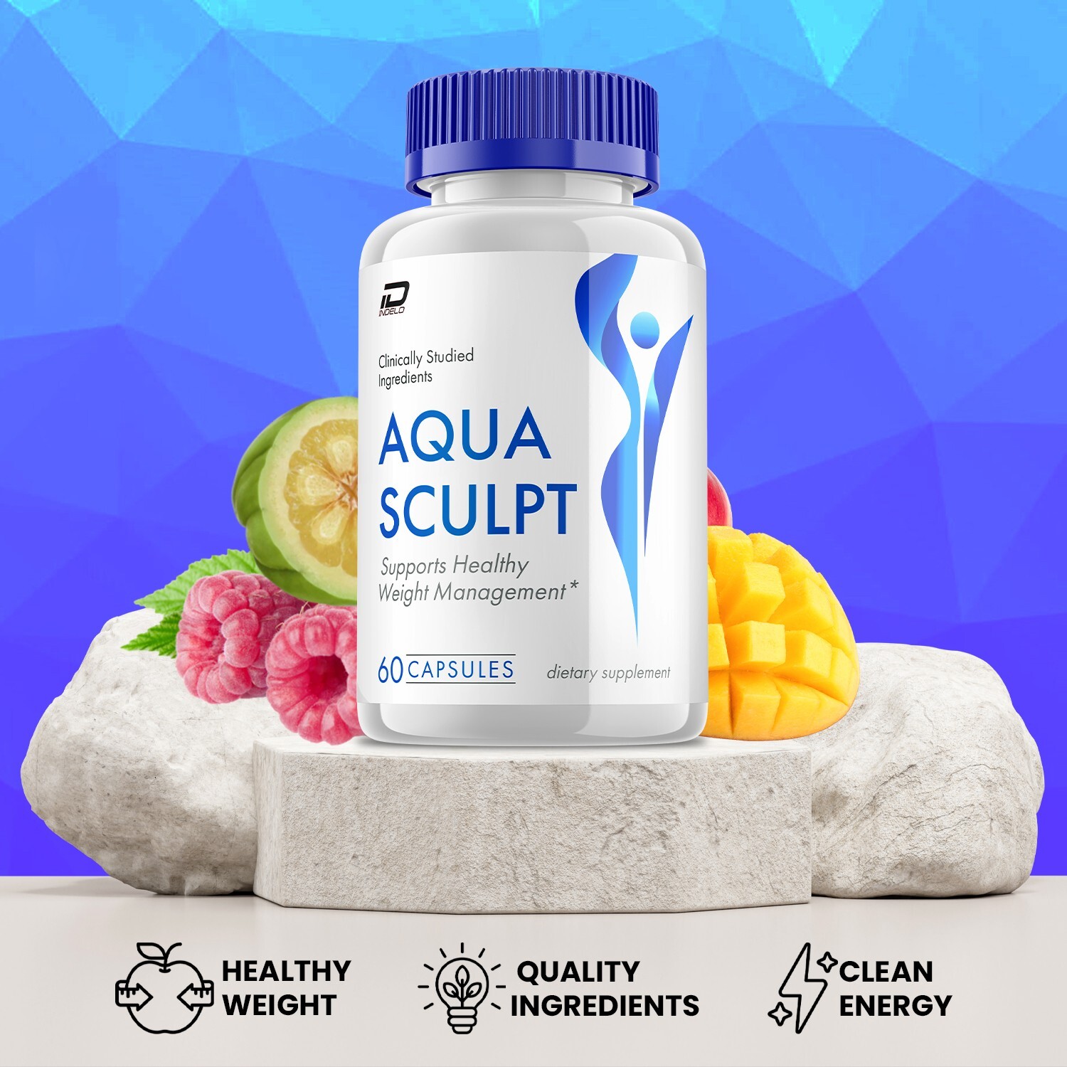 (2 Pack) Aqua Sculpt Keto Capsules – AquaSculpt Keto Pills All-Natural, 800MG