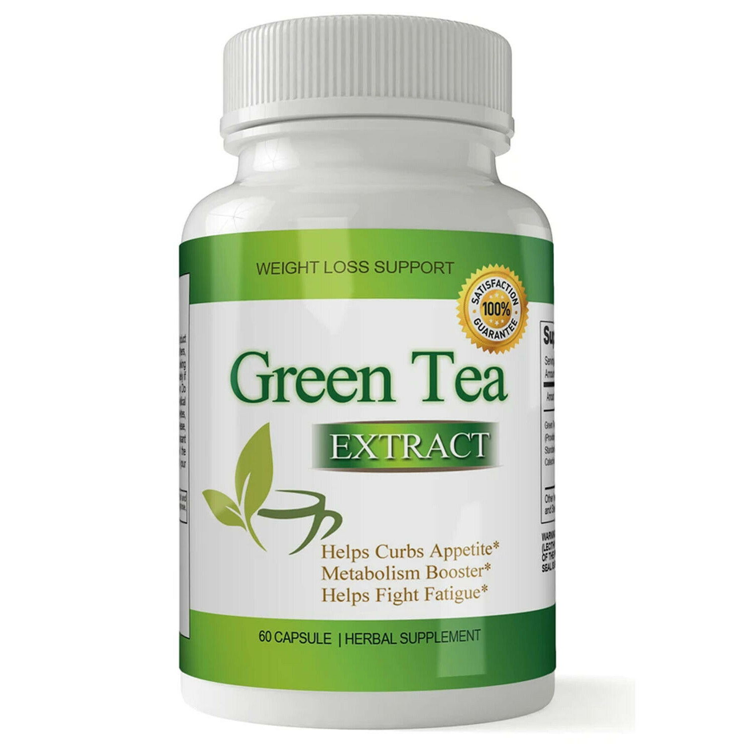 Green Tea Metabolism Support & Forskolin Extract Weight Management Supplement