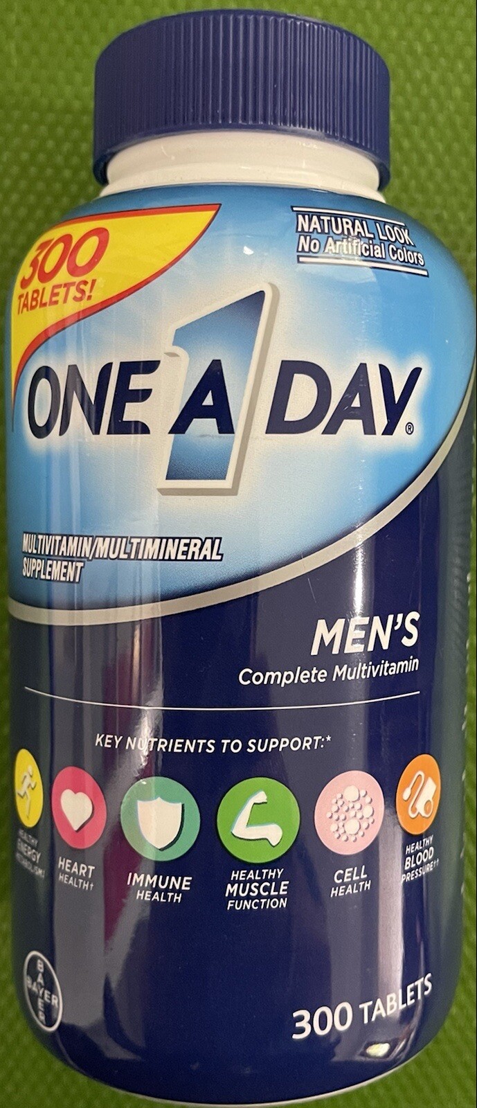 ONE A DAY MEN’S MULTIVITAMIN MULTIMINERAL SUPPLEMENT 300 TABLETS