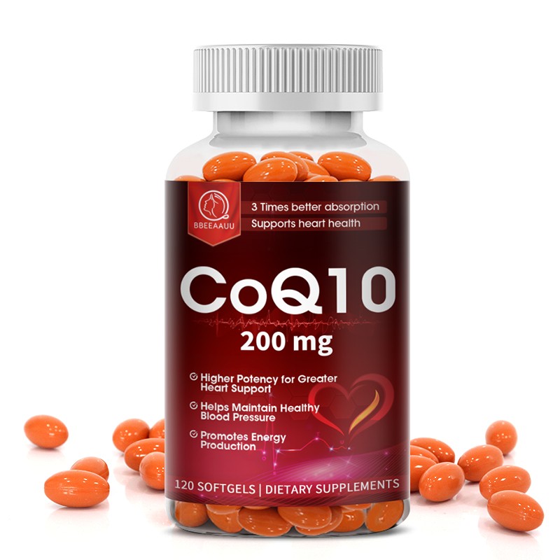 Coenzyme CQ10 300mg Heart Health Support, Increase Energy,120 Capsules